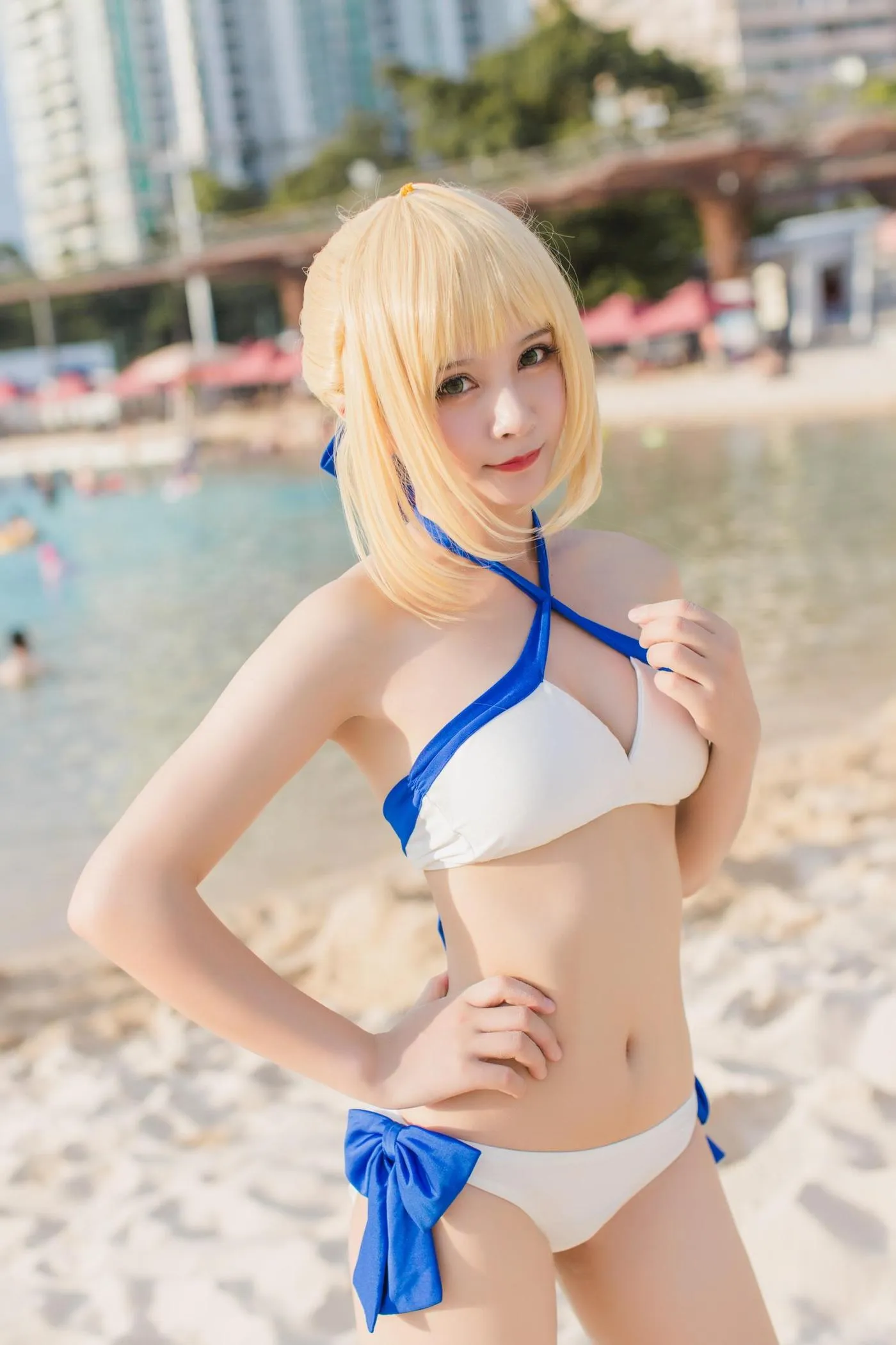 秋山AkI – NO.07 水着弓SABER [24P]插图